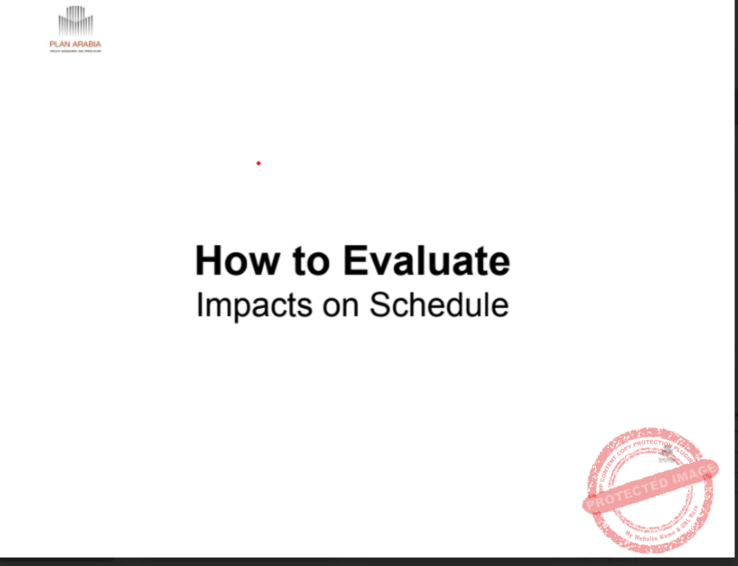 Asses schedule impact - ExcelReads